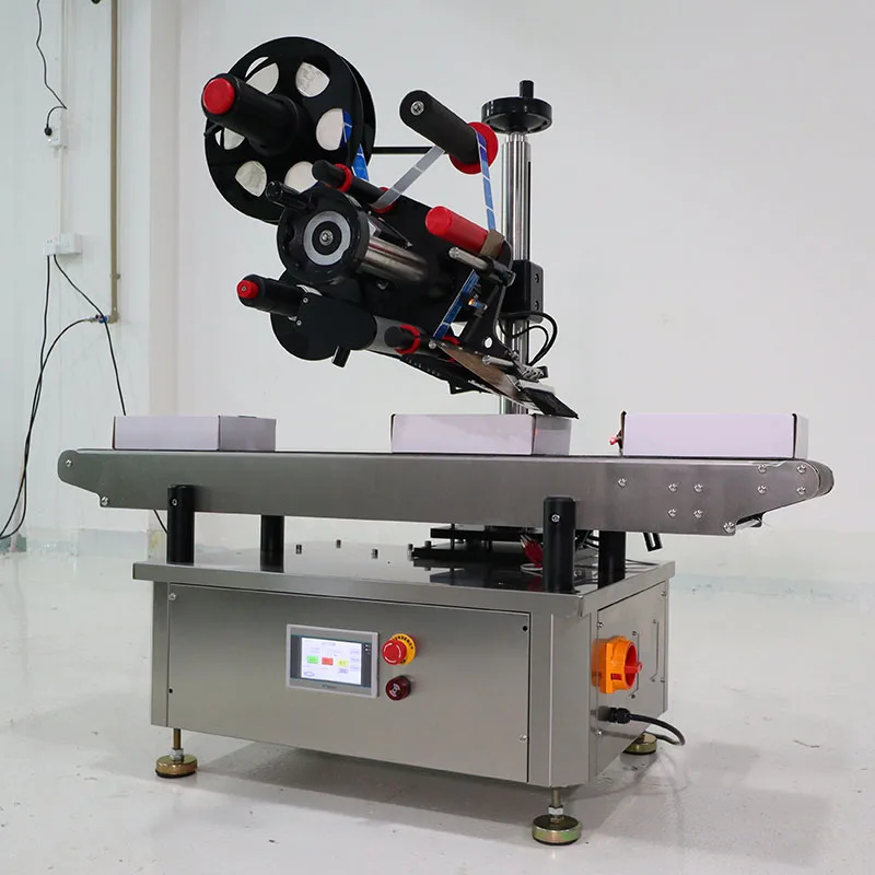 GOSUNM label sticker machine automatic labeling head for clothes label maker for carton