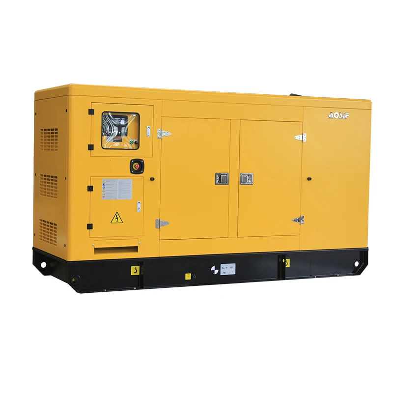Top 3  50hz three phase 80/100/120/150/160/180/200kw kva silent type generator