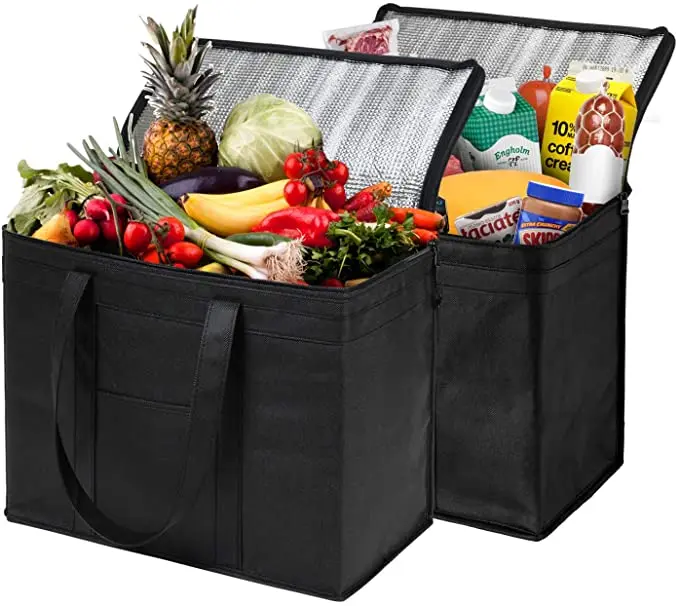 Durable Waterproof Multipurpose Foldable Non Woven Ice Cooler Bag Insulated bag food