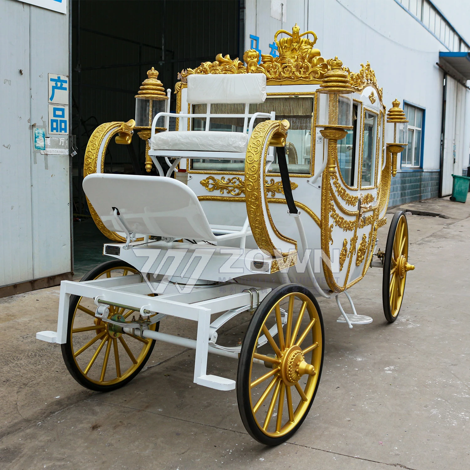 Роскошные электромобили Golden Royal Coach с высококачественным аккумулятором без