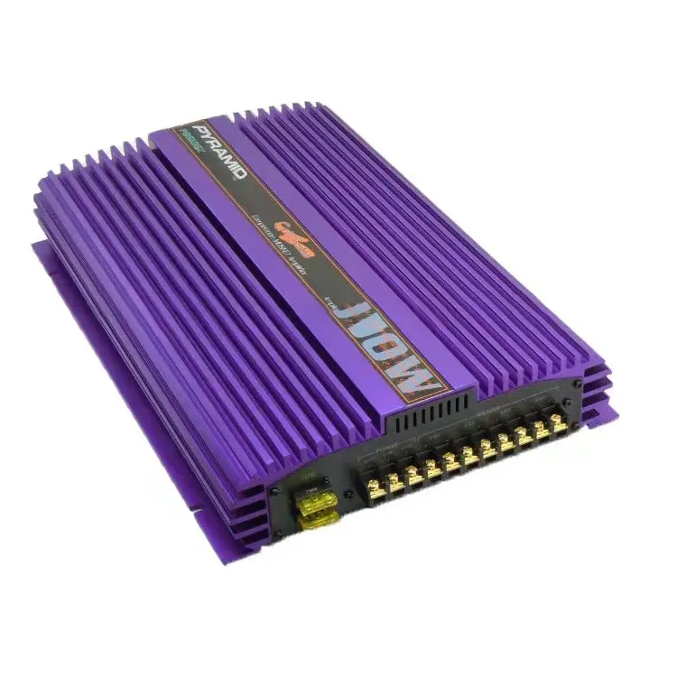 Purple color 60w 4CH dual transformer Class Mosfet amplifier car amplifier 4 channel