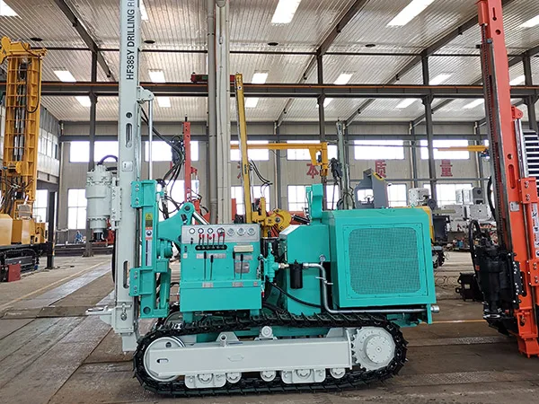  High Quality HF385Y Multifunctional Crawler 90-400mm Drill Rig Hydraulic Photovoltaic