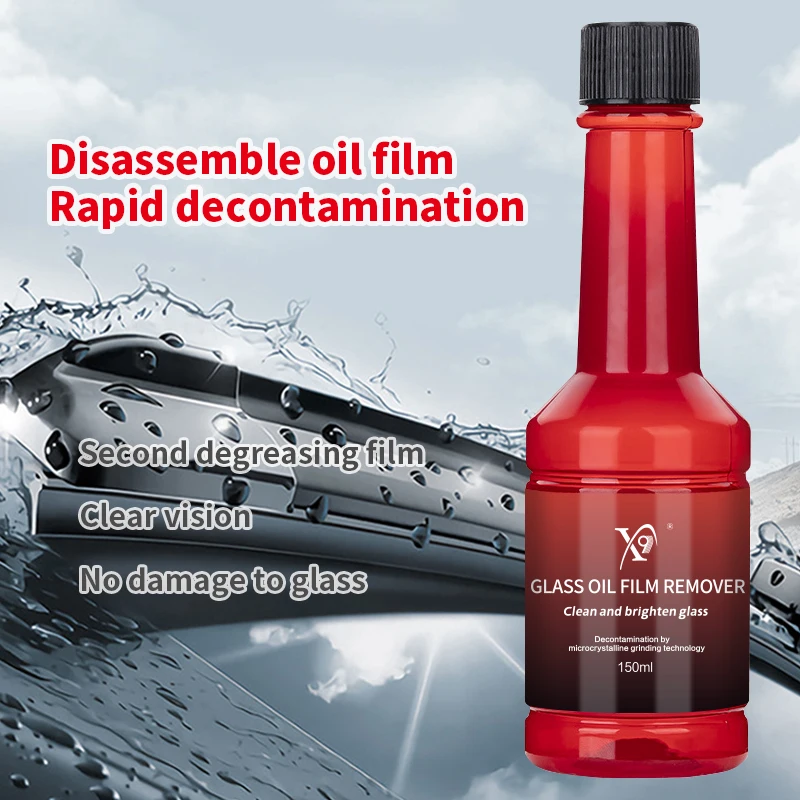 In stock car glass oil film remover care  powerful oil film removal for other car care products & cleanings