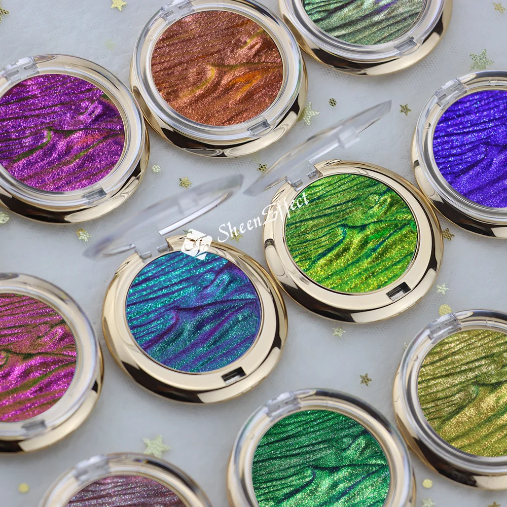 SHEENEFFECT SMOOTHY SHIFTING PIGMENTS MANUFACTURER CHAMELEON SINGLE MULTICHROME CHINA EYESHADOW