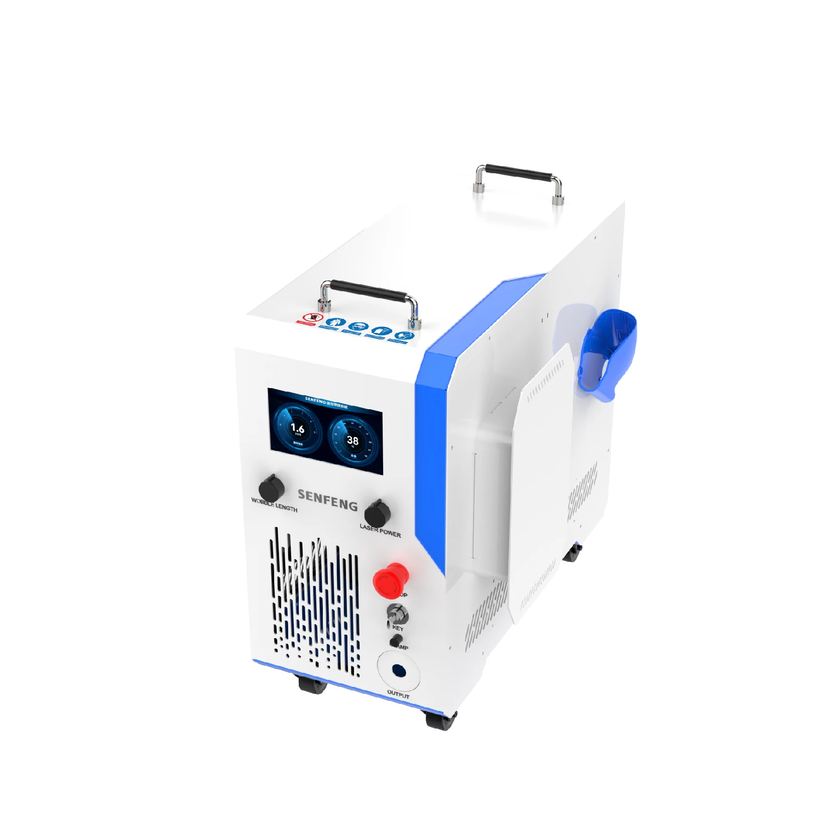 Портативное воздушное охлаждение SENFENG 1500 Вт волоконно-оптический лазерный сварочный аппарат цена