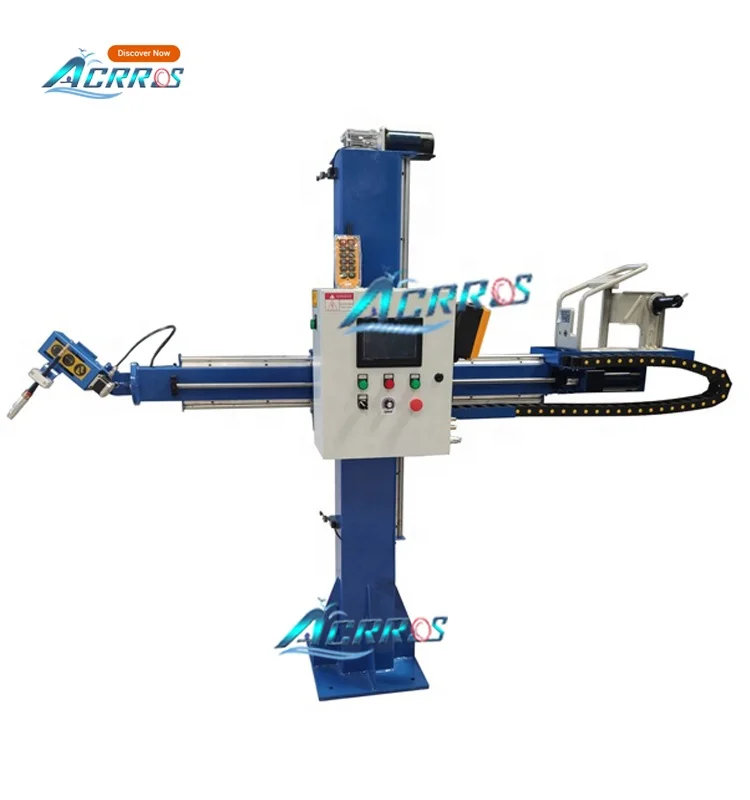 Mini Steel Tank Circular Seam Welding positioner with Column and Boom Manipulator price