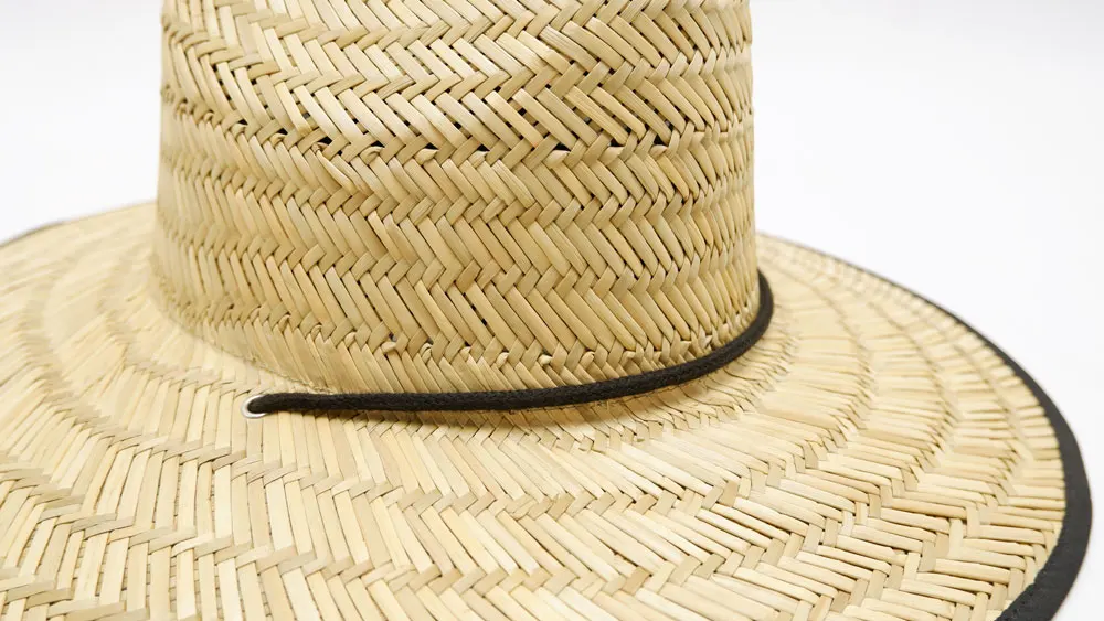 sombrero playero summer outdoor sun proof ethnic adjustable fitted lifeguard straw sun hat