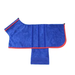 Pet Bathrobe Quick-drying Absorbent Dog Clothes Microfiber Fashion Cute Dog Bath Towel Pet Clothing Products