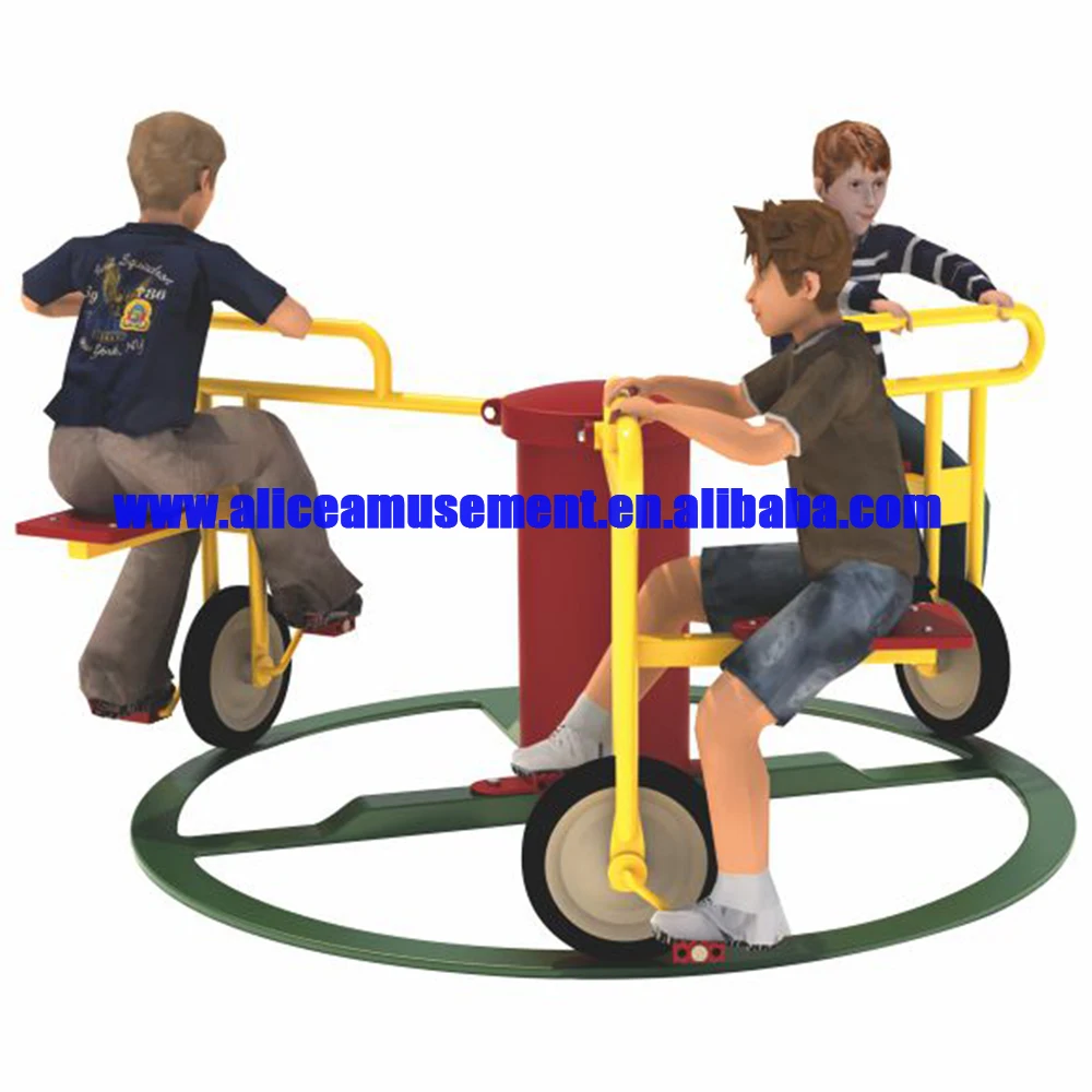  Детская большая уличная спортивная игровая площадка carouselmerry go круглая