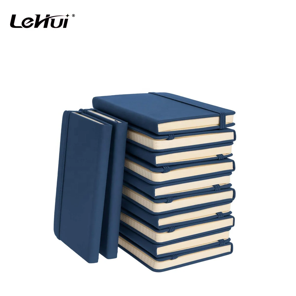 Chinese Manufacturer 3.7 X 5.7Inches A6 Size 144 Ruled Pages Hardcover Leatherette Pocket Journals With 5 Inch Inner Pocket
