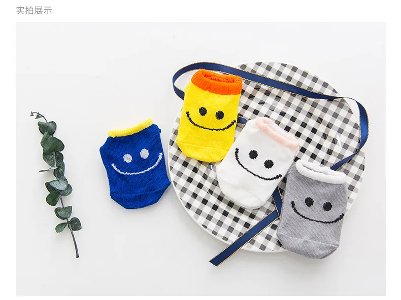 colorful kids baby cotton non slip socks with rubber soles ankle toddler socks