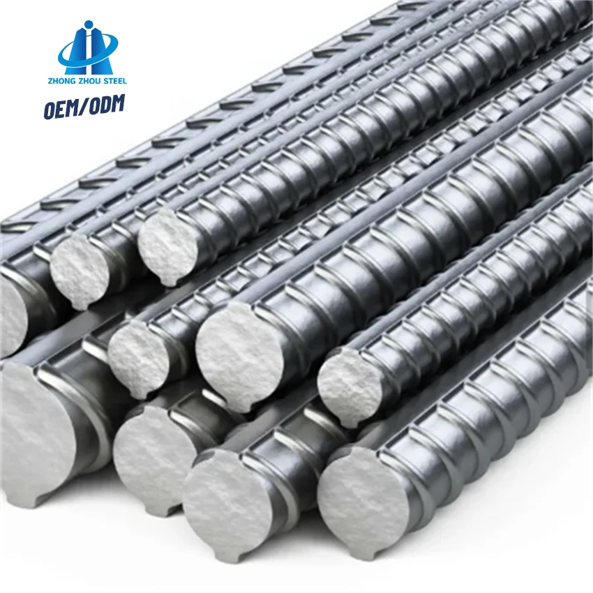 Global Best-Seller HRB 400 500 Round Pattern Deformed Steel Bar Grade Iron Rod for