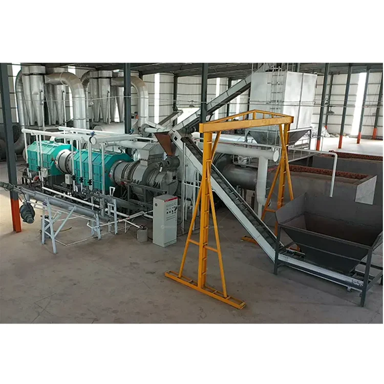 Beston Group Continuous Elephant Grass Reed Straw Biomass Charcoal Making Carbonization Machine to Make BBQ Carbon