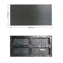 384mm*192mm HUB75 SMD 64x32 resolution indoor p6 RGB led display module