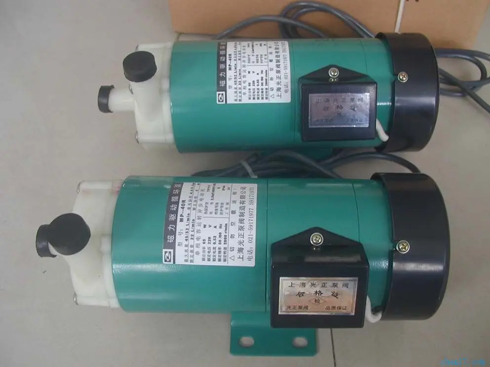 MP Series MP-15 MP-30 MP-100 Thread Interface PP Plastic Mini Magnet Coupling Drive Pump