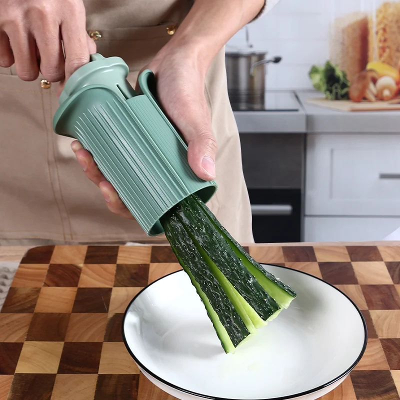 Multi-function Fruit And Vegetable Tool Slicer Cucumber Strawberry Grape Slicer Carrot Cutter For Home And Kitchen