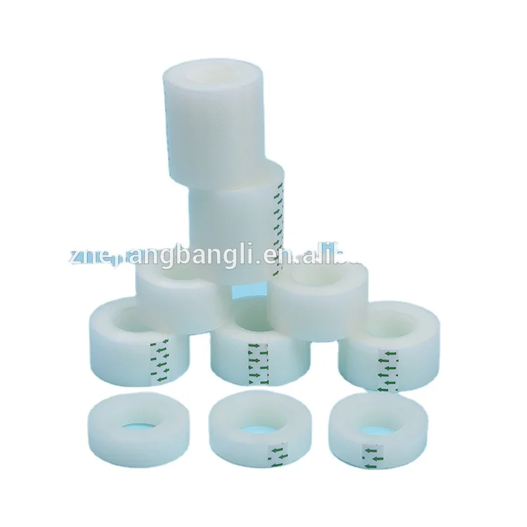 Transparent Medical  Adhesive Breathable PE Surgical Tape