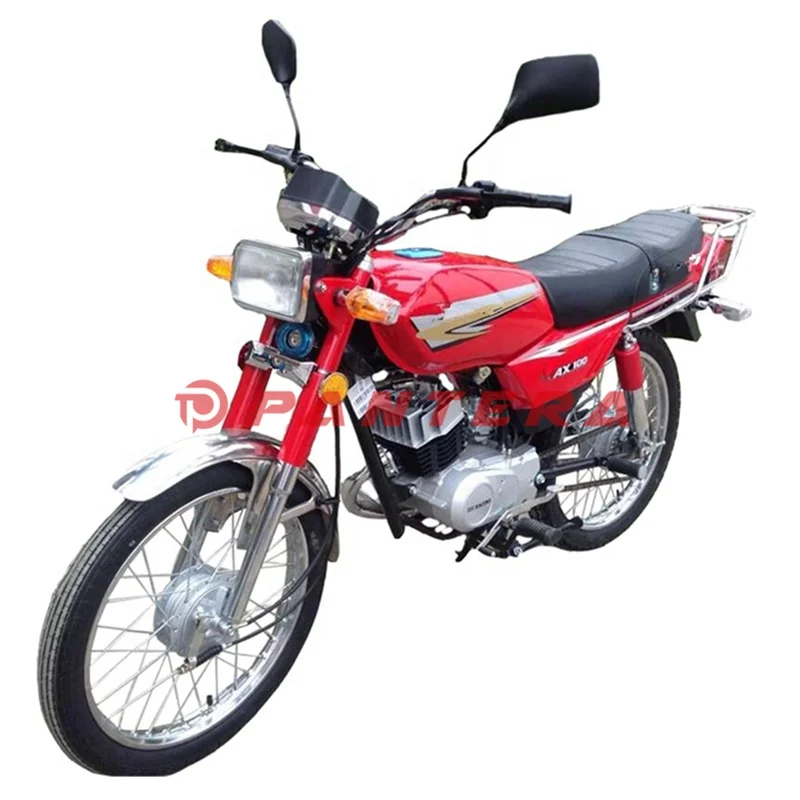 China Street Bike Price 2-Stroke 100cc Motorcycle AX100
