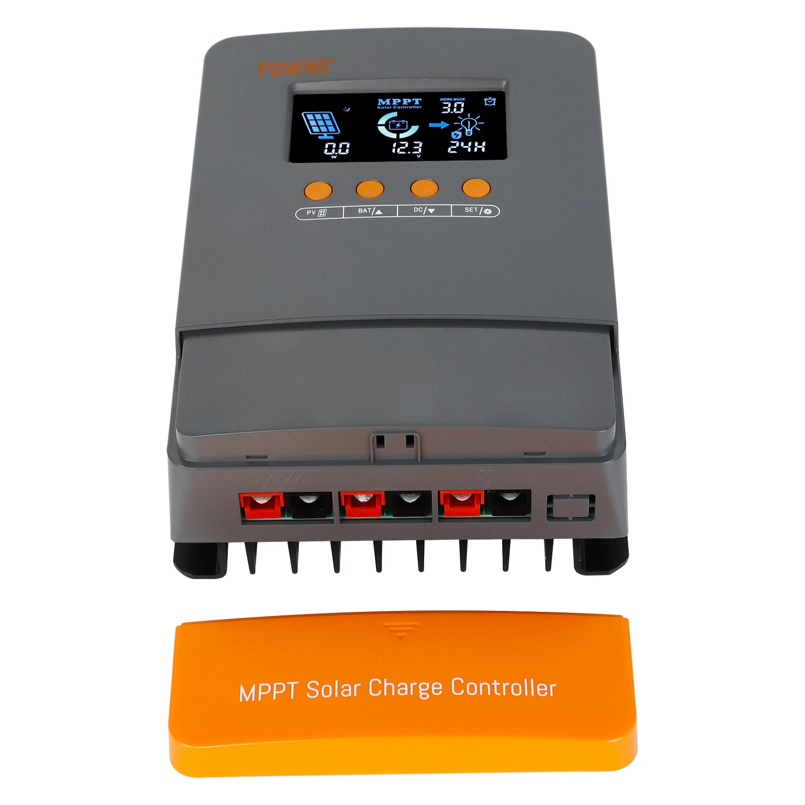 PowMr 60A 12/24/36/48V 0 layer Series of Solar Power Controller 99% High Efficiency MPPT Solar Charge Controller