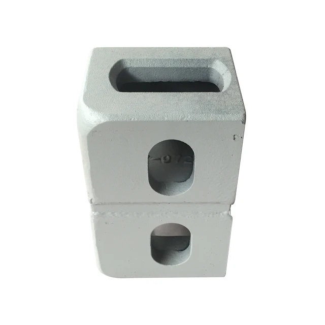 Spare parts container corner fitting container corner twist lock