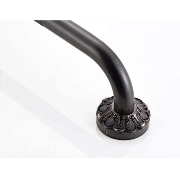 Black Anti-slip Bathroom Safety Stainless Steel Grab Bar Elderly Bathtub Handrail Metal Handle Bars WC Rail