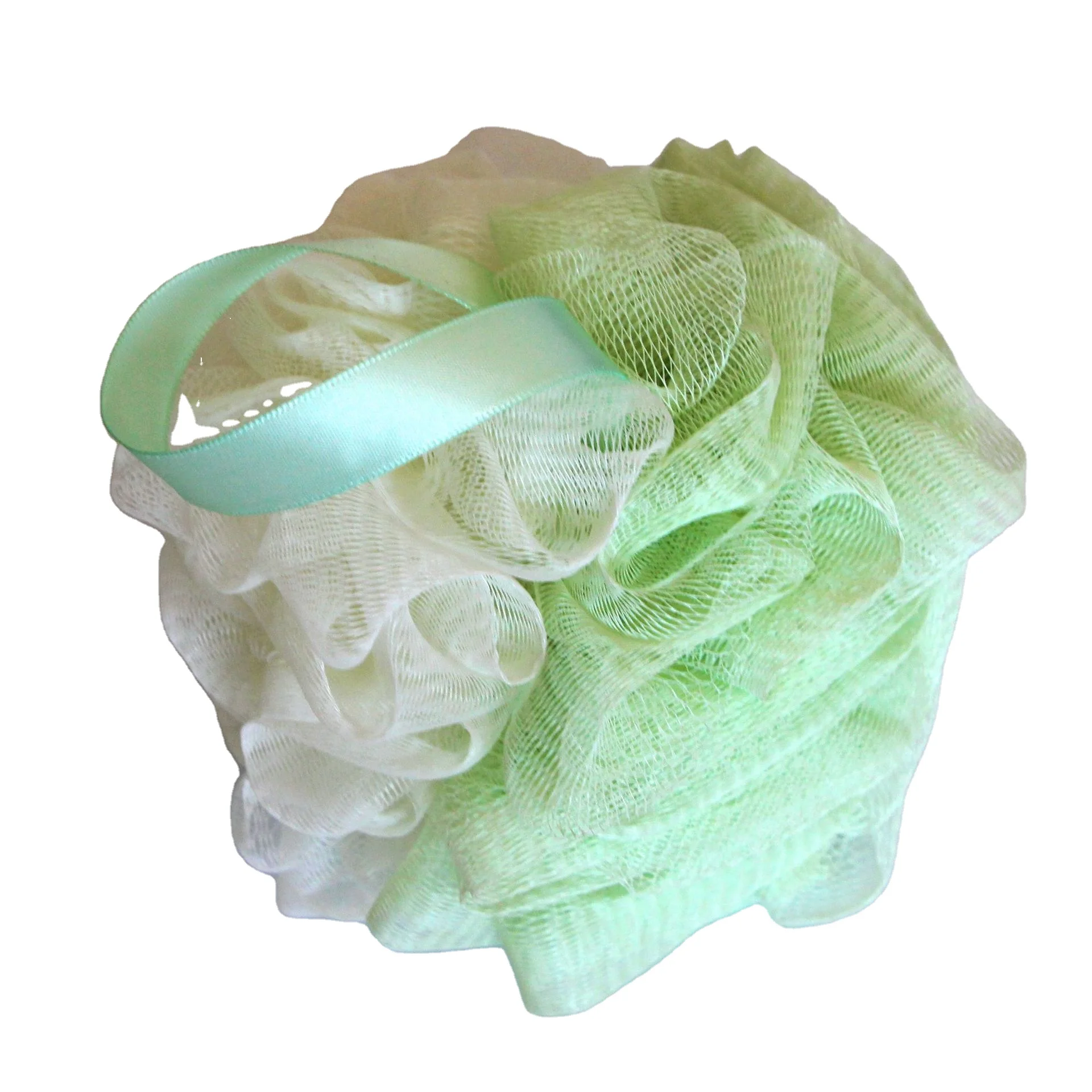 Shower Loofah Sponge Exfoliating Loofa Sponges Soft Luffa Shower Scrubber for Body Bathing Puff Ball Flower Brush Bath Sponge