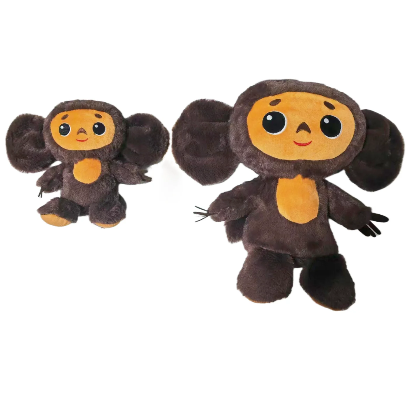 Allogogo Russia Anime Chebraska Plush Figure Toys Baby Sleep Appease Big Ear Doll Cheburashka Toy Plush Monkey For Kids