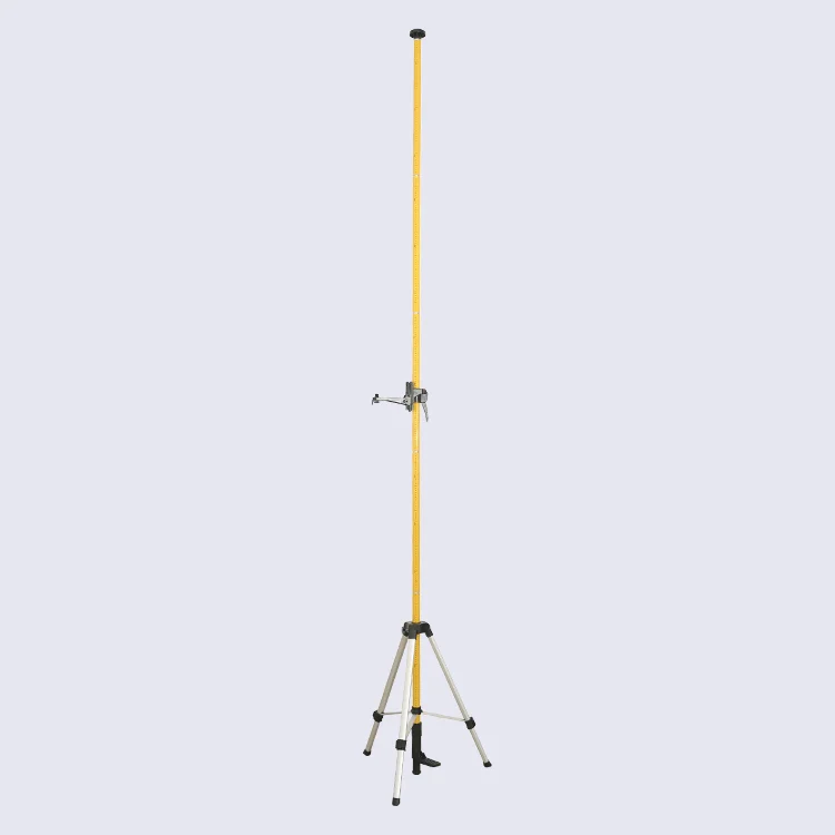 SYLAVAL 3.6m survey aluminium telescopic Leveling Prism pole extension for total station
