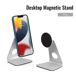 Aluminum Alloy Mobile Phone Tablet PC Desktop Holder Ajustable Magnetic Attraction Bracket Cell Phone Stand