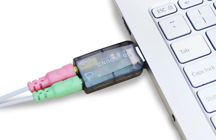Горячая Распродажа 5 1 USB внешняя звуковая карта независимая CM108