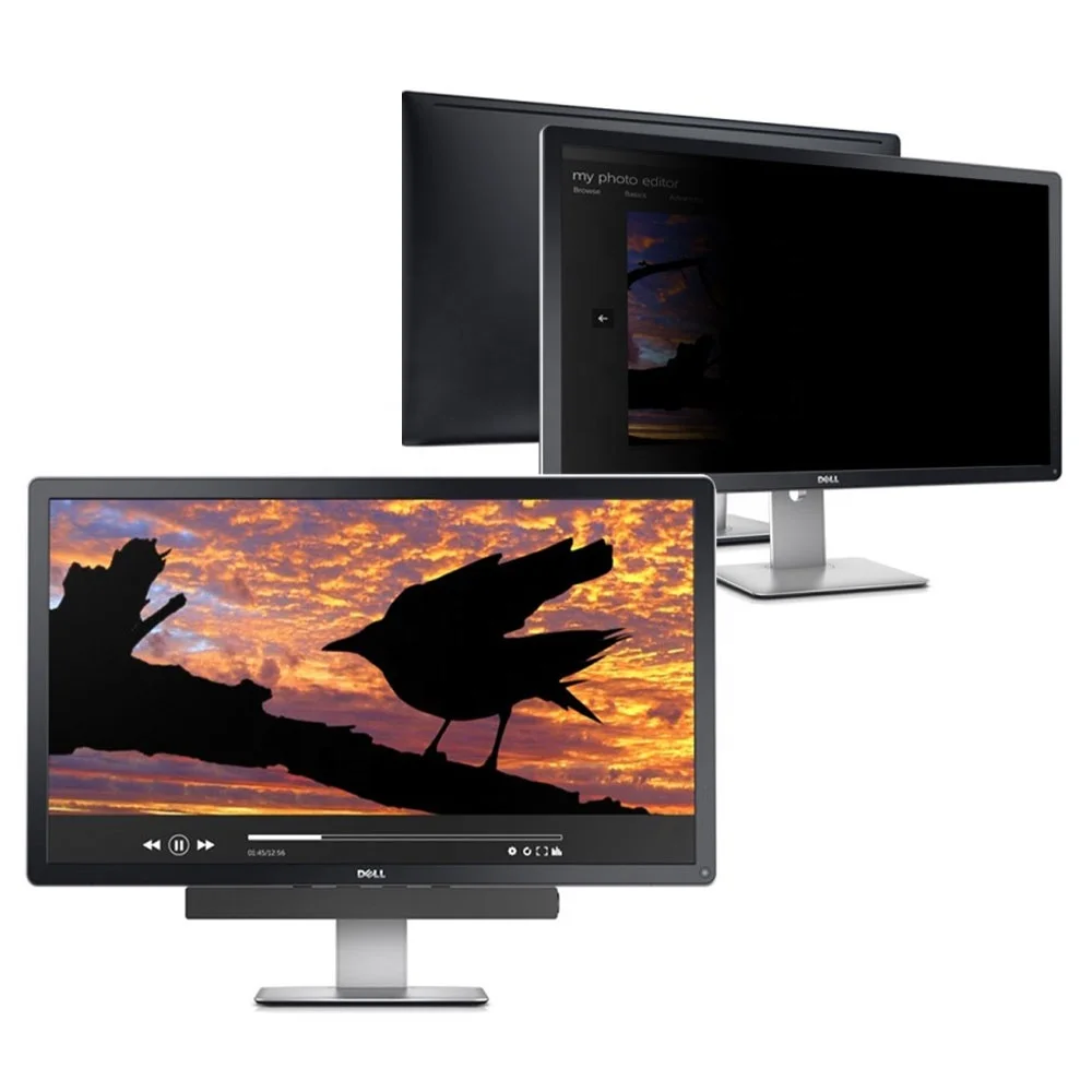 Best screen privacy filter 27 inch monitor screen security cover for Dell