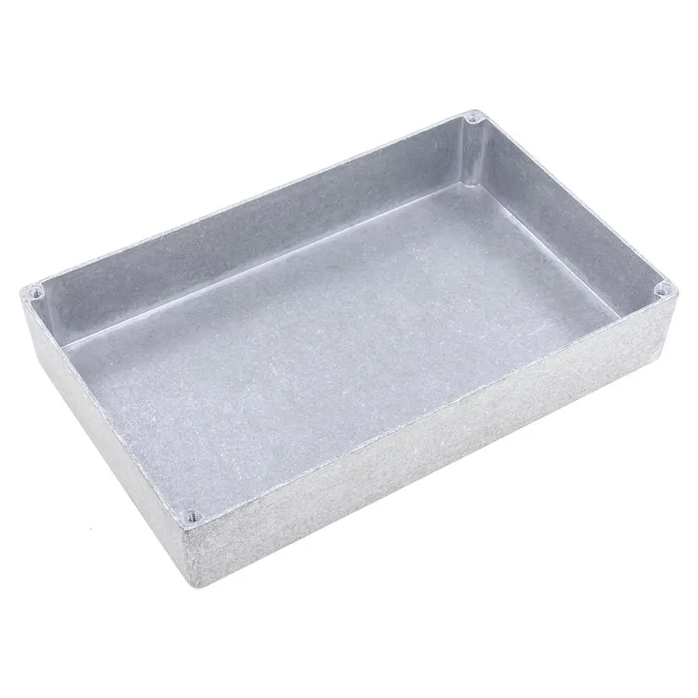 1590DD для гитары для создания спецэффектов алюминий Stomp Box педали Корпус Набор «сделай сам» для гитары Комплект Педали