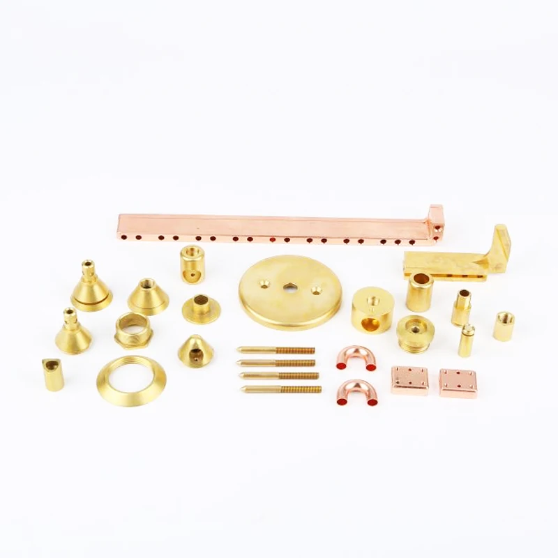 brass cnc machining part aluminum cnc lathe cnc machining copper joint aviation parts