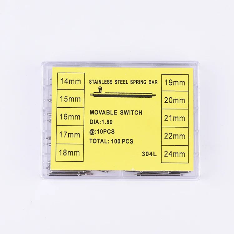 
Watch tool strap link rod stainless steel quick release spring bar 