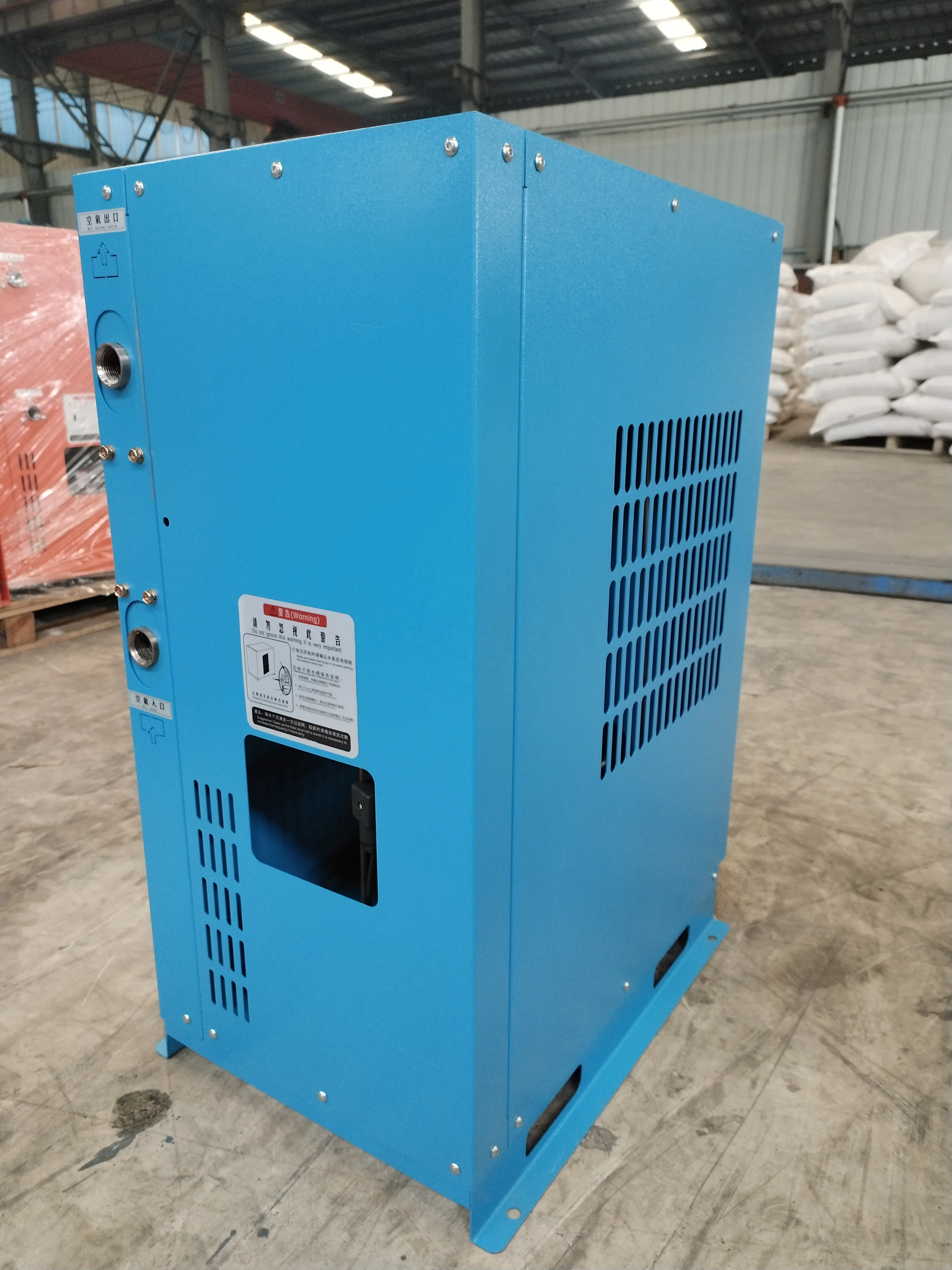 2.6m3/min  Durable Online Store Industrial Vane Compressor Parts 16 bar Screw Air Compressor 15kw Dryer