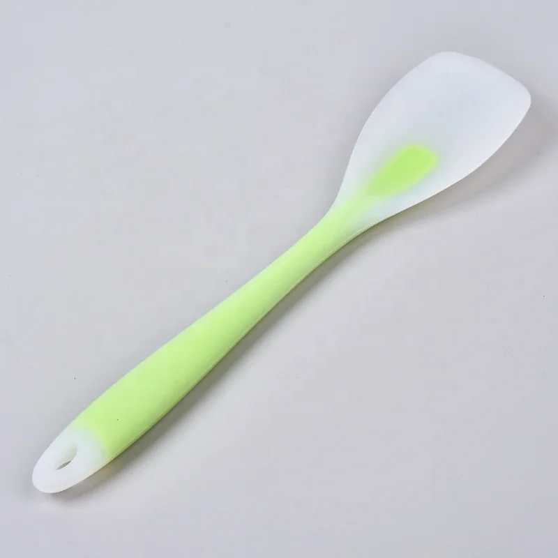 Heat Resistant Silicone Mixing salad spoon,Fried rice and Vegetables ,Deep Frying Kitchen Serving Ladle  for kitchen tools