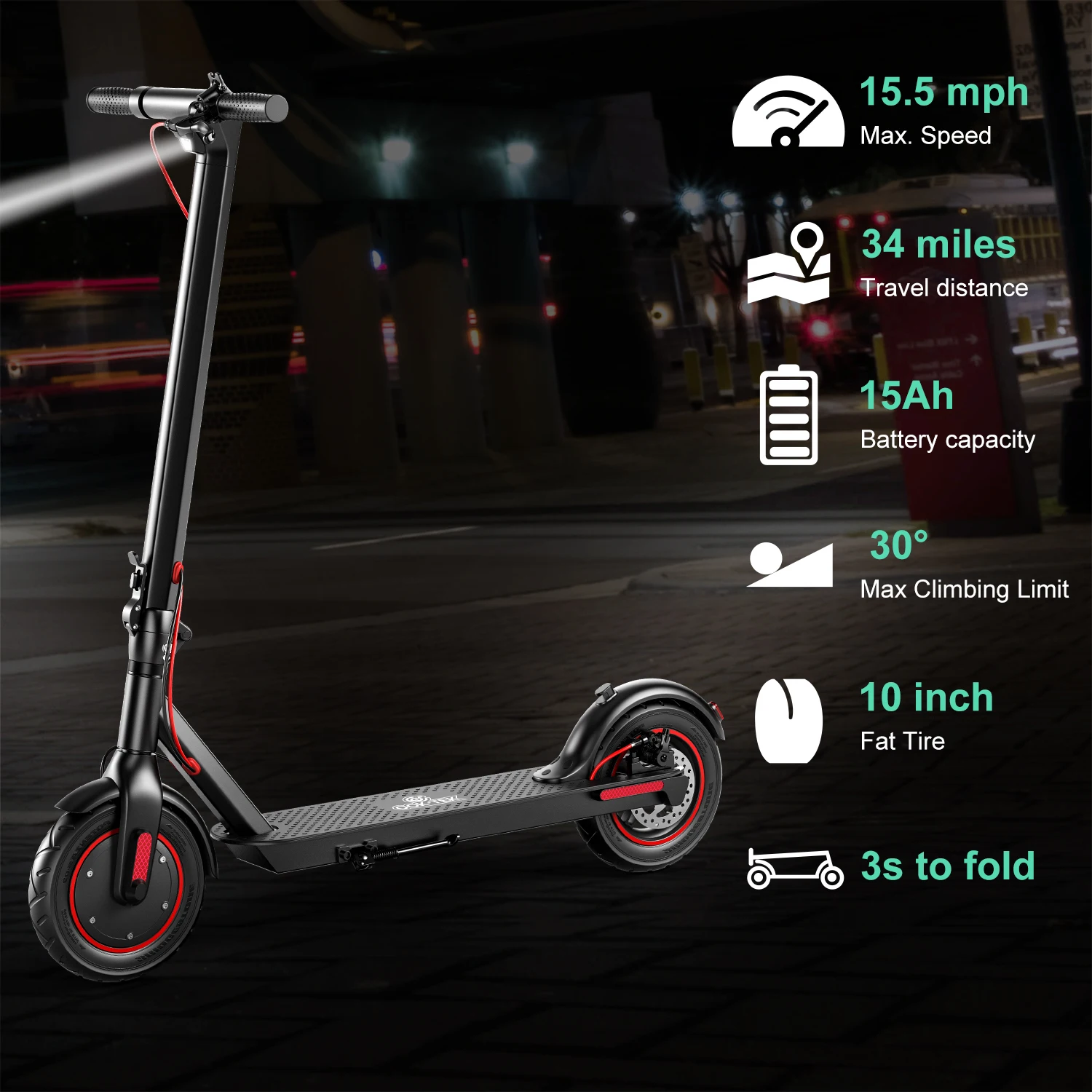eu us warehouse electric scooter X9 V10 escooter with 500W motor foldable e scooter 10inch electric scooters