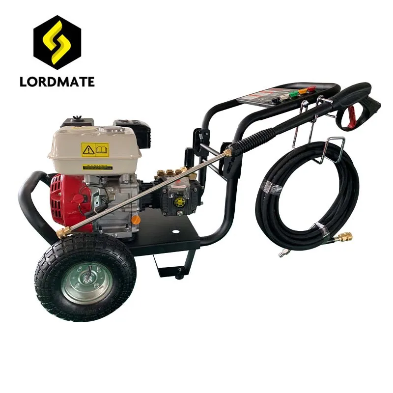 LORDMATE 7HP 3000psi pressure washer water jet roof cleaning machine