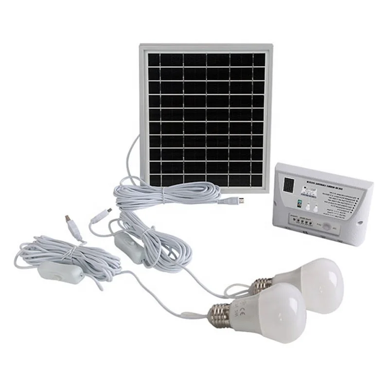 New products in 2020 3W 5V lithium ion 3.7V 5000MAH solar home battery system