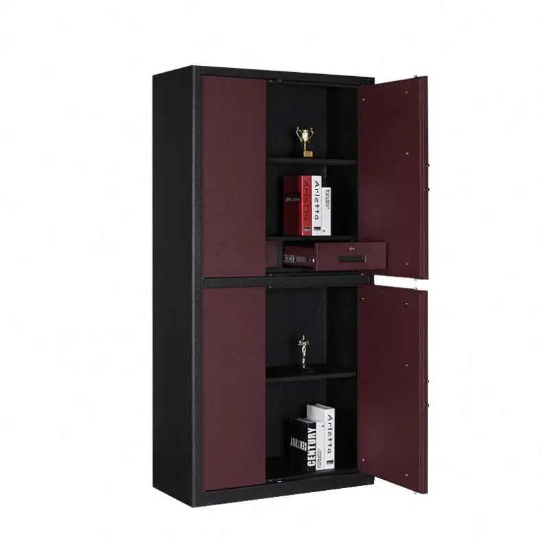 
Electronic fingerprint combination lock information cabinet New office safe thickening 