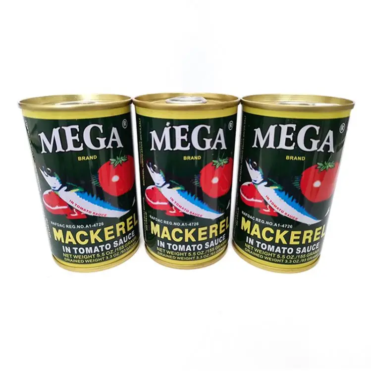 High Quality ENA PA Jack Mackerel Canned In Tomato Sauce Brine