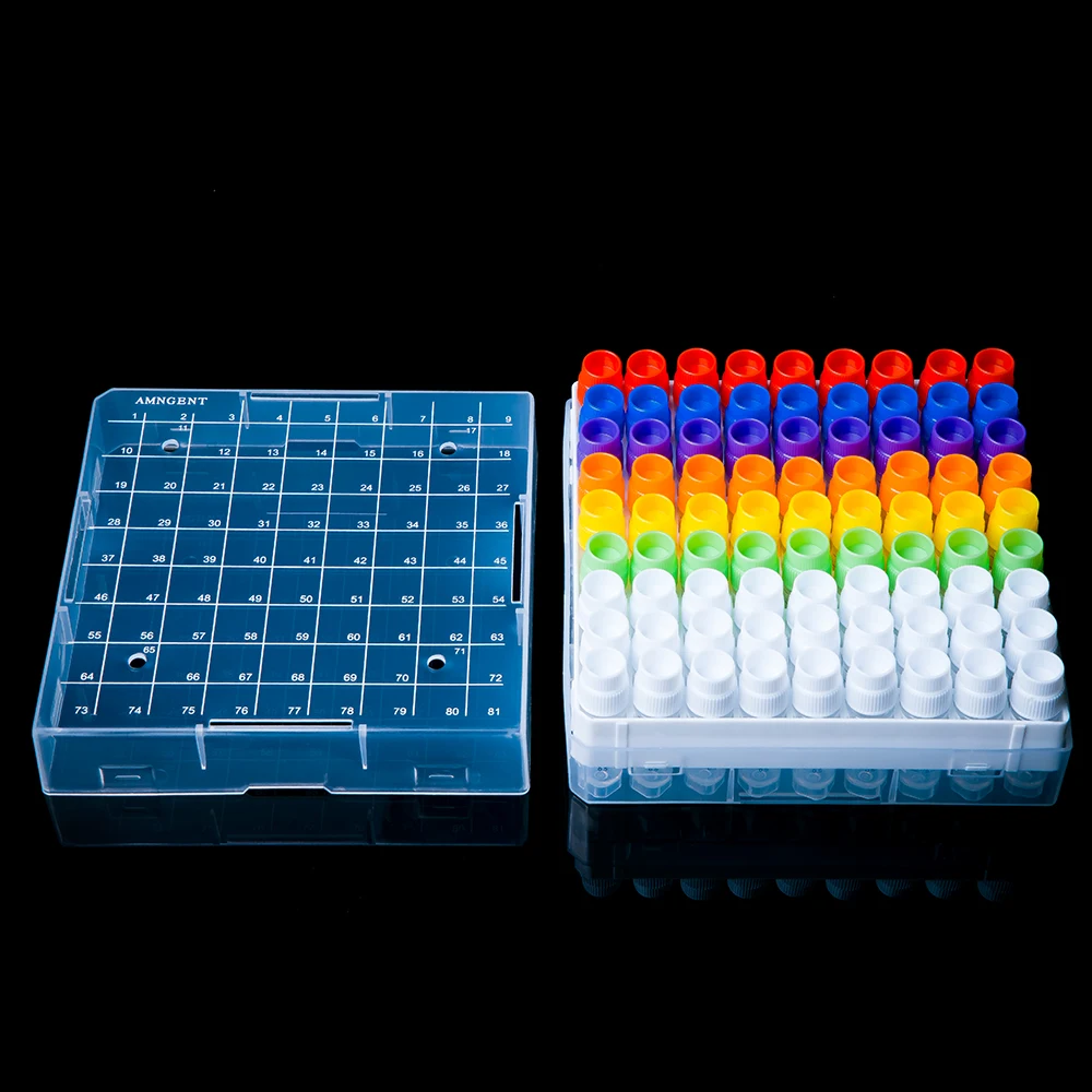 AMNGENT red liquid nitrogen medical cryogenic vials freezer cooler storage box equipment