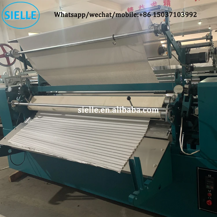High Quality Machine Pleating Second Hand Fabric Pleating Machine In India