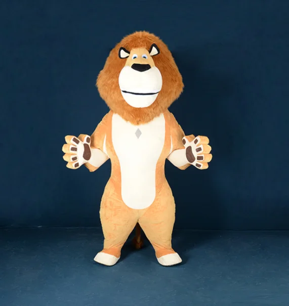 Cosplay Attractive Business Promotion Lion Animal Inflatable Panda Costume Hand-make Cosplay Suits