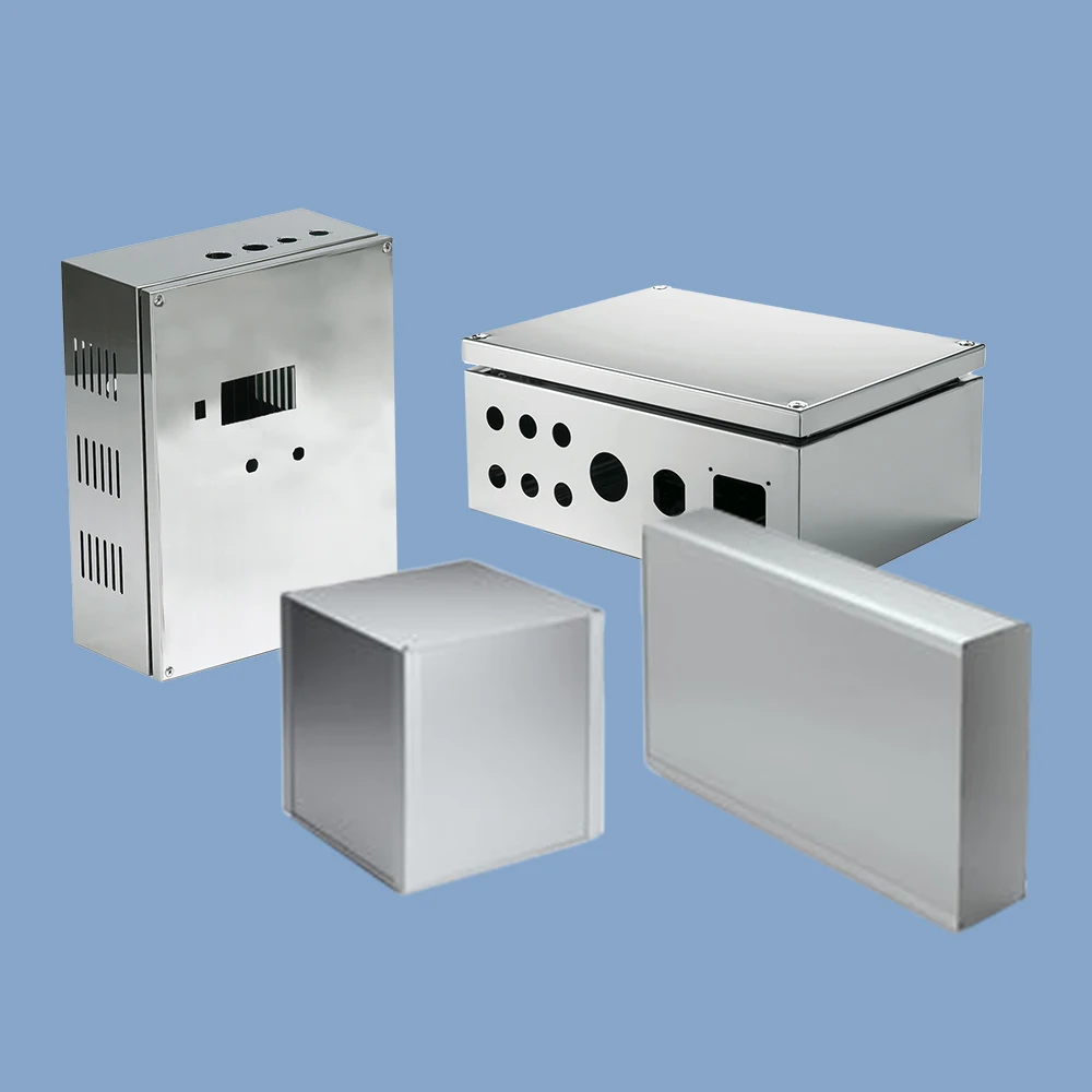 12u 16u 18u NEMA 4 NEMA 4X Outdoor Custom Steel Wall Mount Box Sheet Distribution Electrical Metal Enclosure