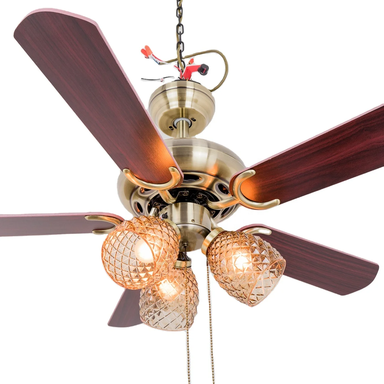 
High quality and low price ceiling fan with light modern lights with ceiling fan 