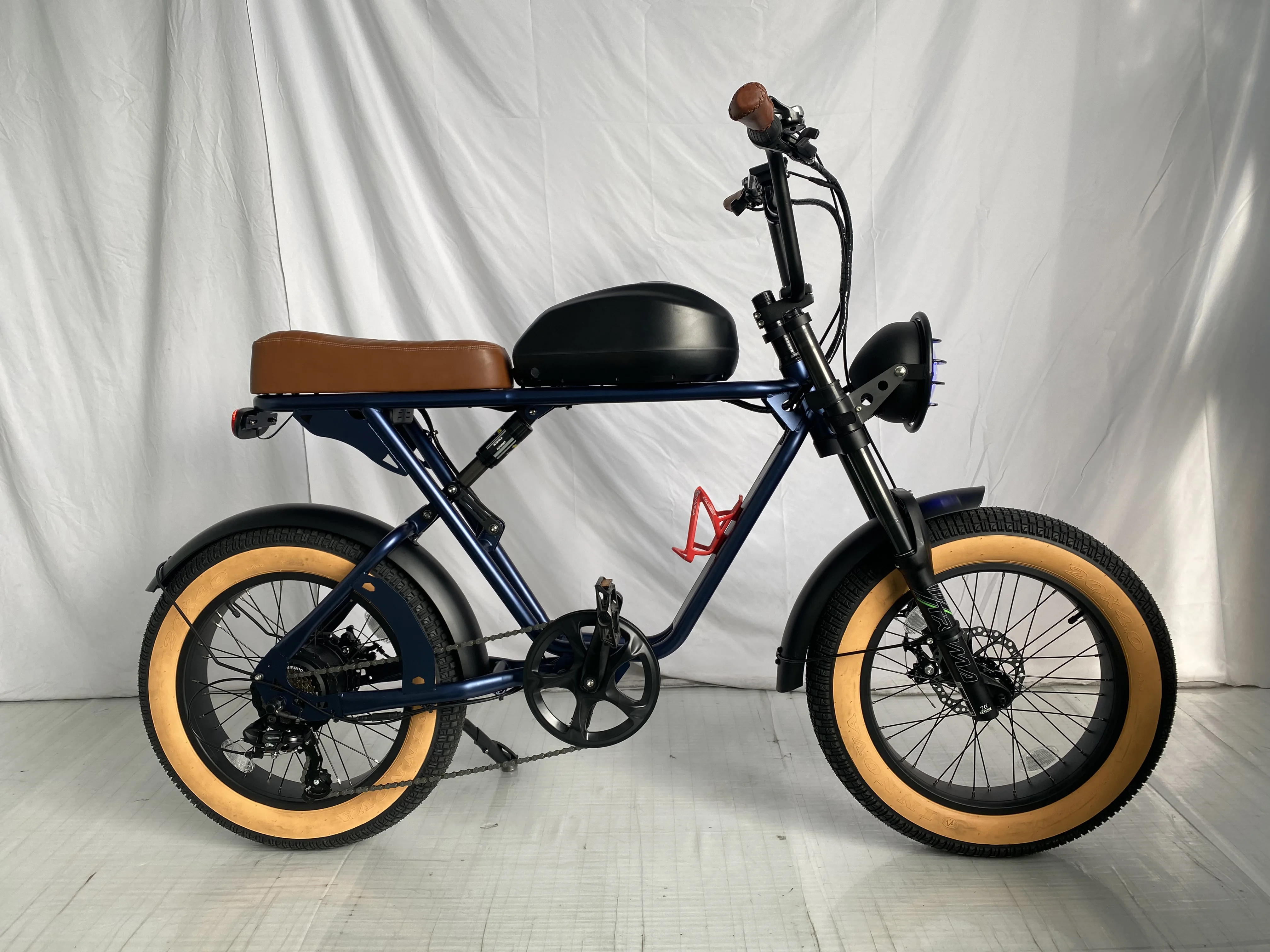 Big Seat 1000w 48v Fast Speed Full Suspension Mtb Ebike Electric Fat Tire Bike