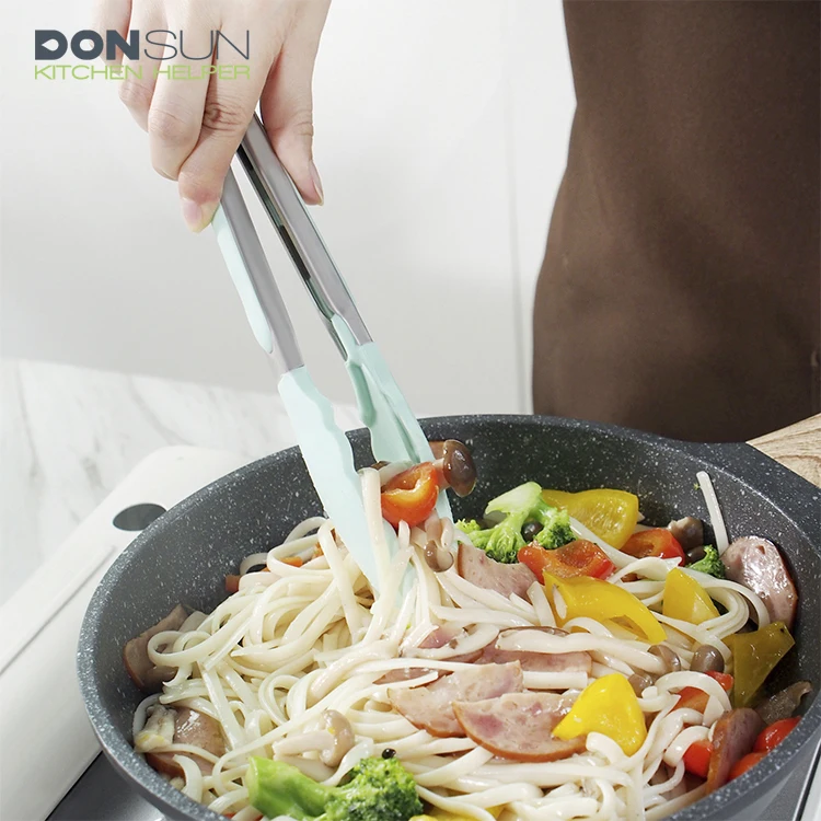 Amazon hot sale Cooking 13 Pieces Silicone Kitchen Utensils Set with plastic bucket