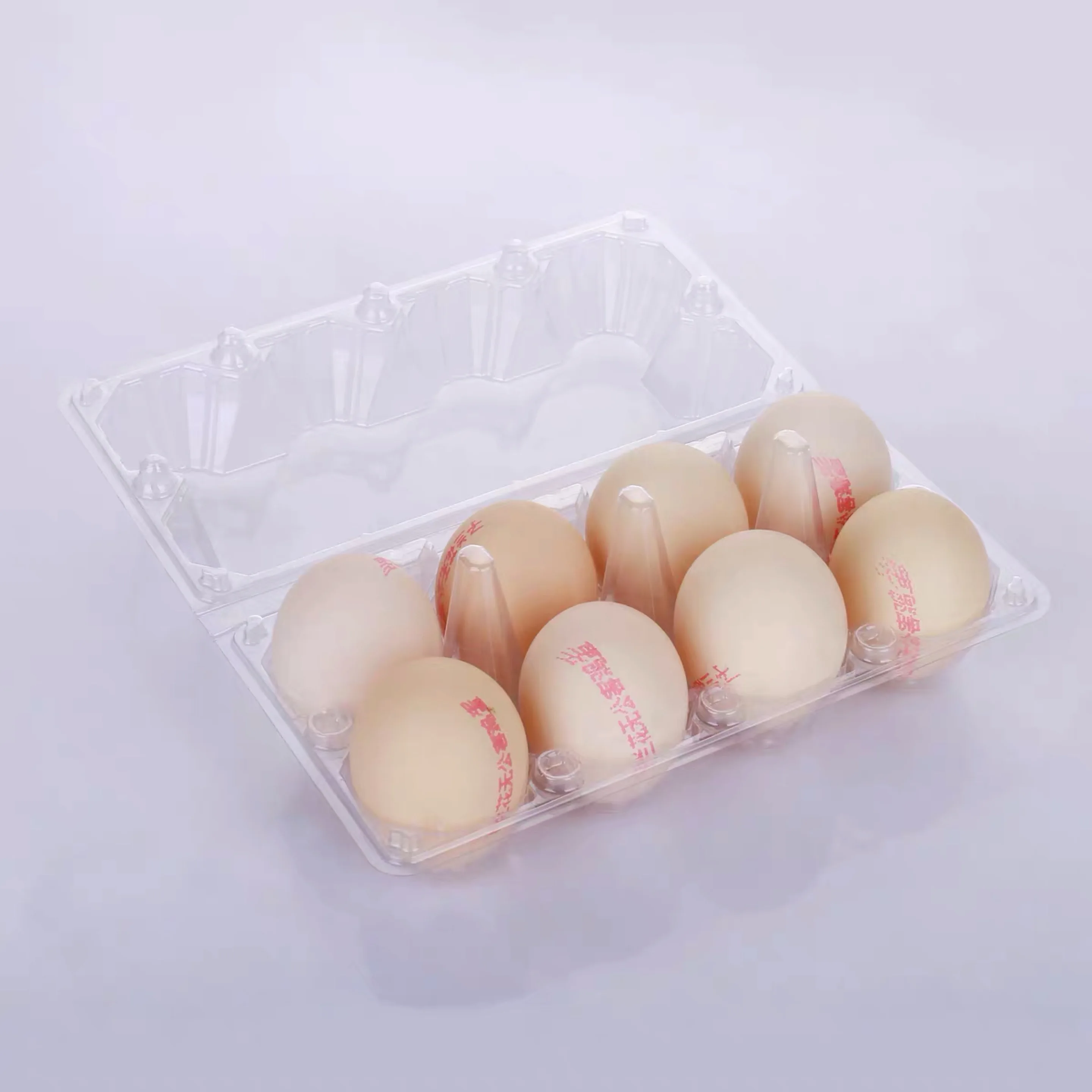 Reusable egg carton plastic egg tray
