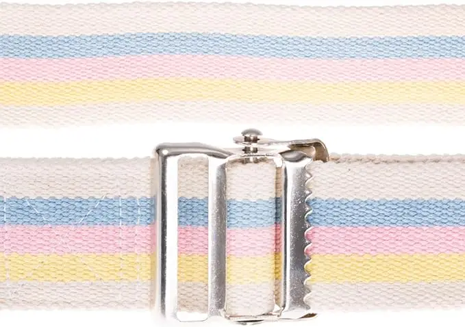 Gait Belt with metal buckle to help facilitate patient transfers